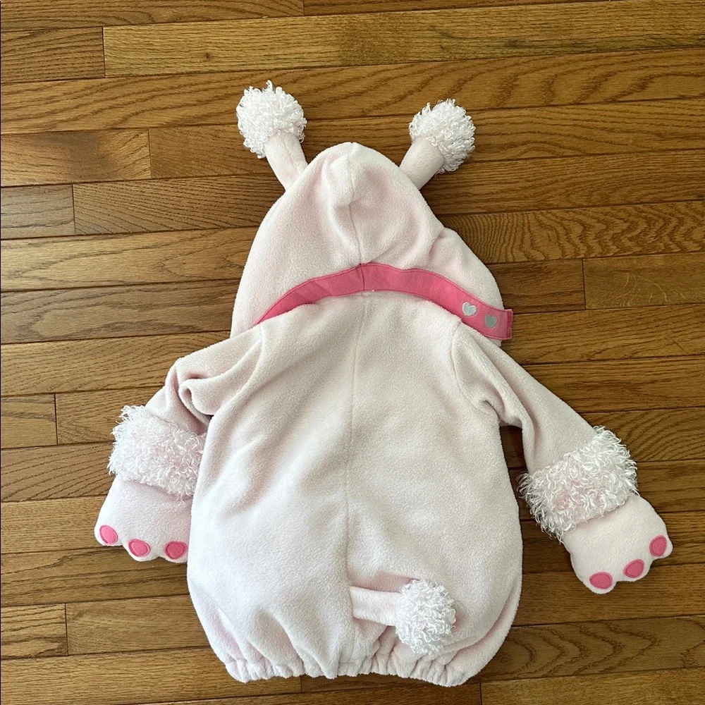 🐶 OLD NAVY Baby Poodle Halloween costume pink 12-24 months dog baby Halloween